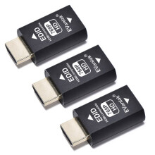EVanlak Hdmi Edid Emulator Passthrough Eliminated Emulator Adapter 3rd Generrtion Work with Mac Thunderbolt to HDMI SwitchesExt