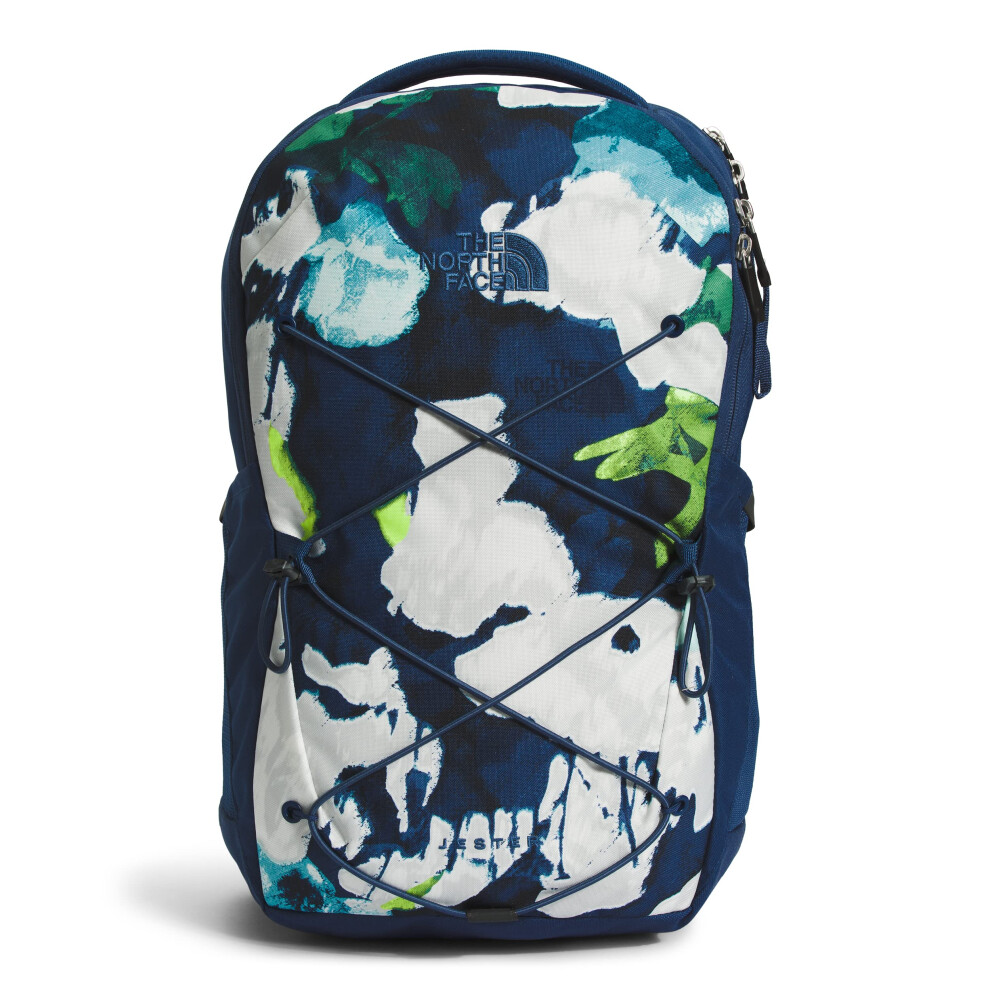 THE NORTH FACE Womens Jester Everyday Laptop Backpack  Summit Navy Abstract Floral PrintShady Blue  One Size