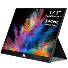 NexiGo 144Hz 173 Inch Portable Gaming Monitor FreeSync GSYNC Compatible FHD IPS Computer Display Eye Care Screen with HDMI