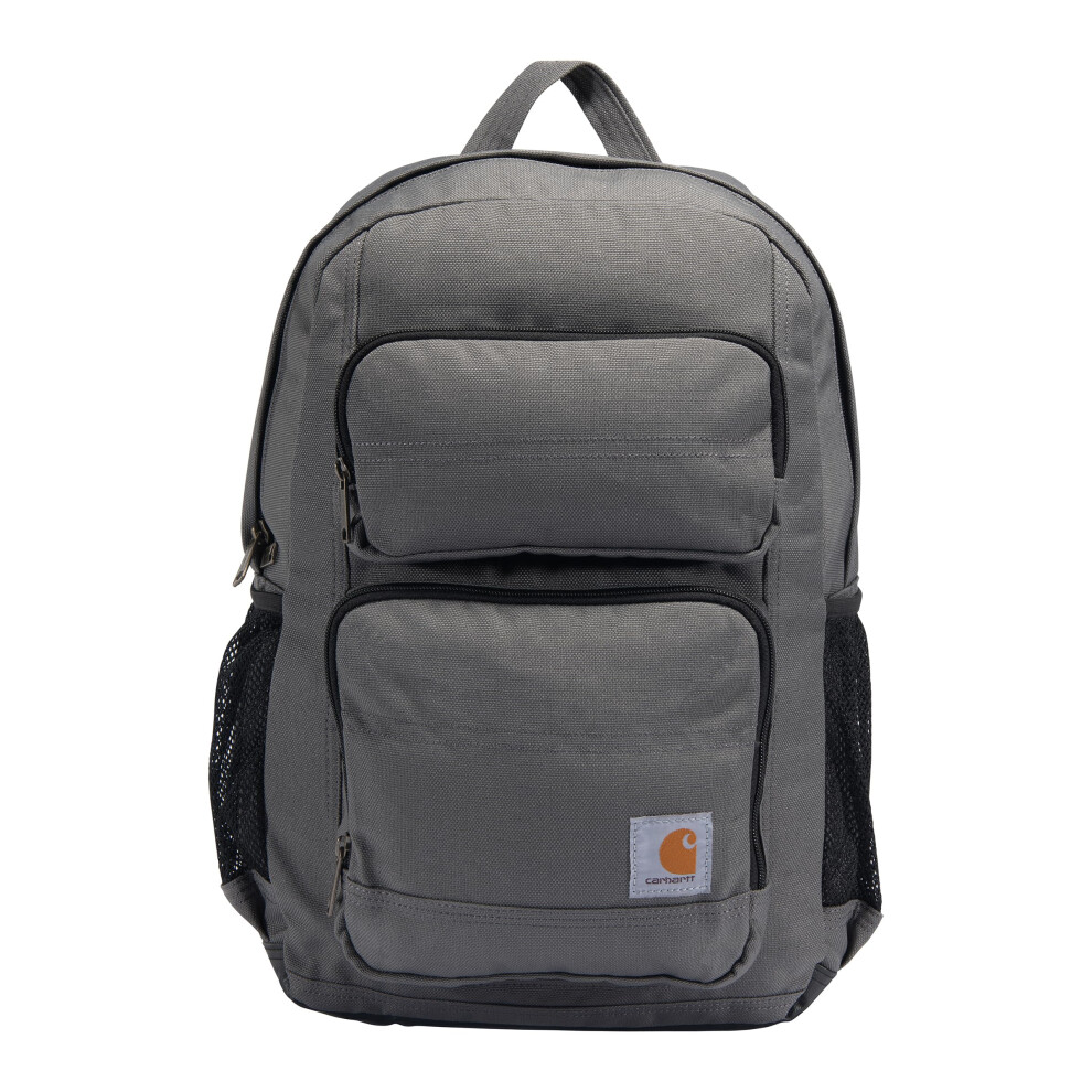 Carhartt Legacy Standard Work Backpack with Padded Laptop Sleeve and Tablet Storage  Grey