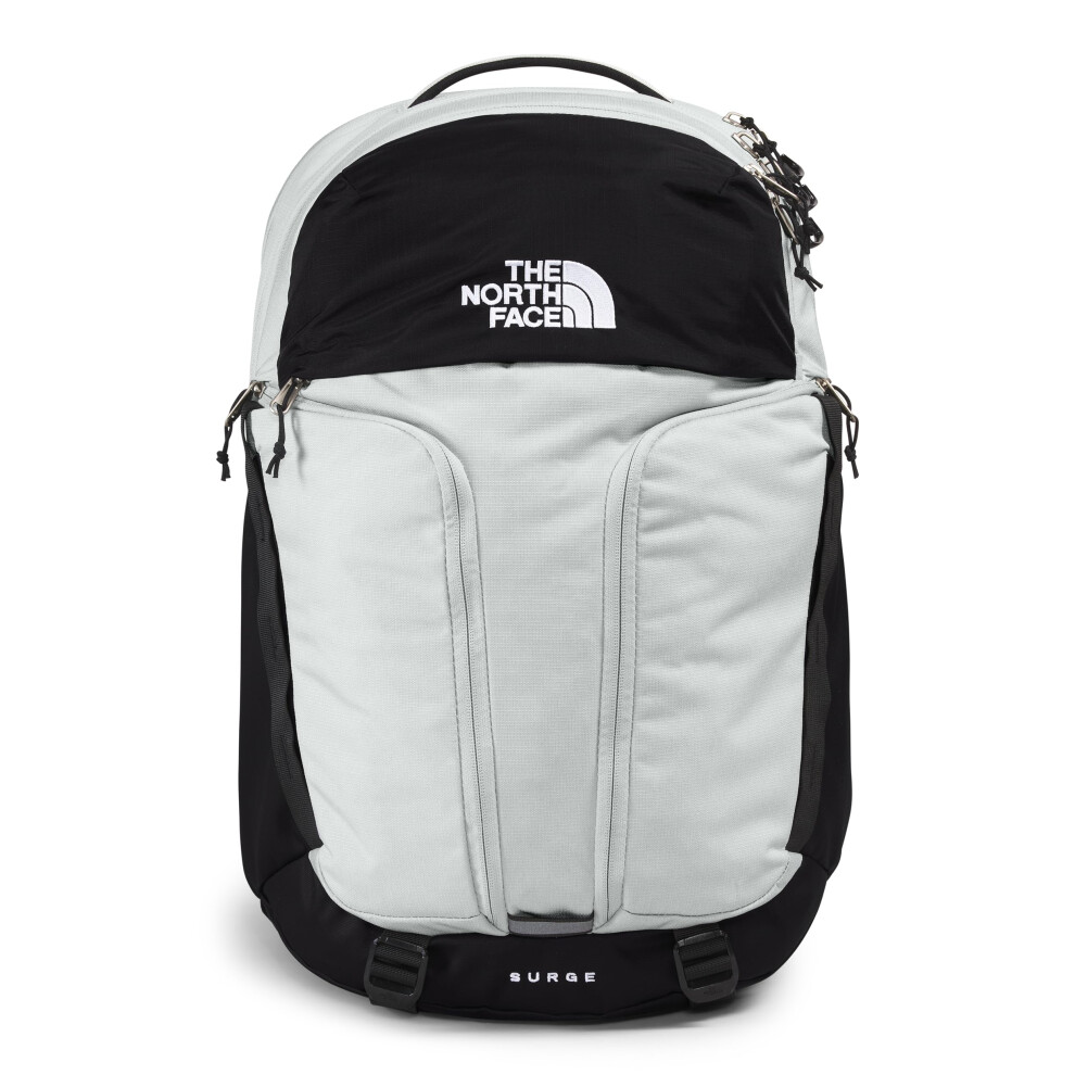 THE NORTH FACE Surge Commuter Laptop Backpack  Tin Grey Dark HeatherTNF Black  One Size