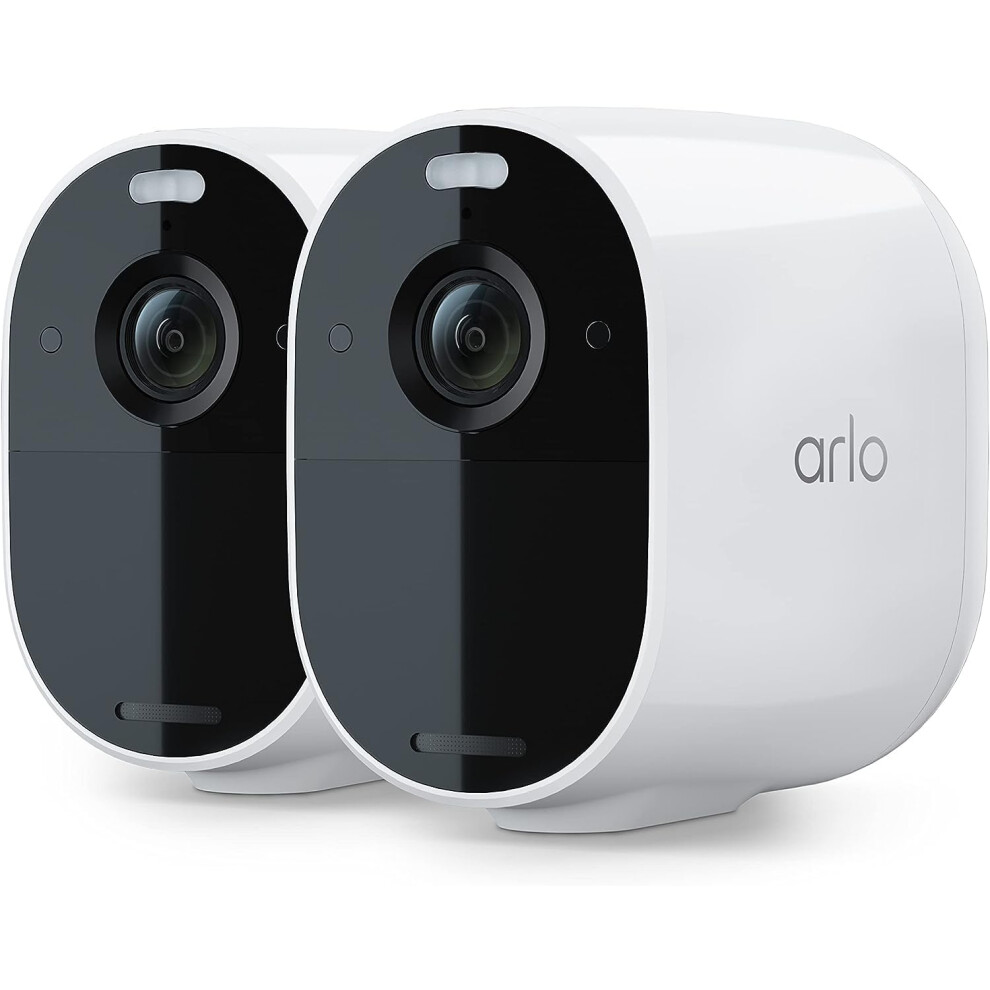 Arlo Essential Spotlight Camera  2 Count Pack of 1 Wireless Security  1080p Video  Color Night Vision  Way Audio  WireFree