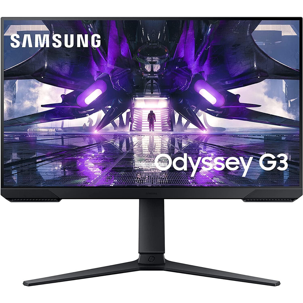 SAMSUNG Odyssey G3 FHD Gaming Monitor  144hz  HDMI  Vertical Monitor  AMD FreeSync Premium  G30A LS24AG302NNXZA 24Inch