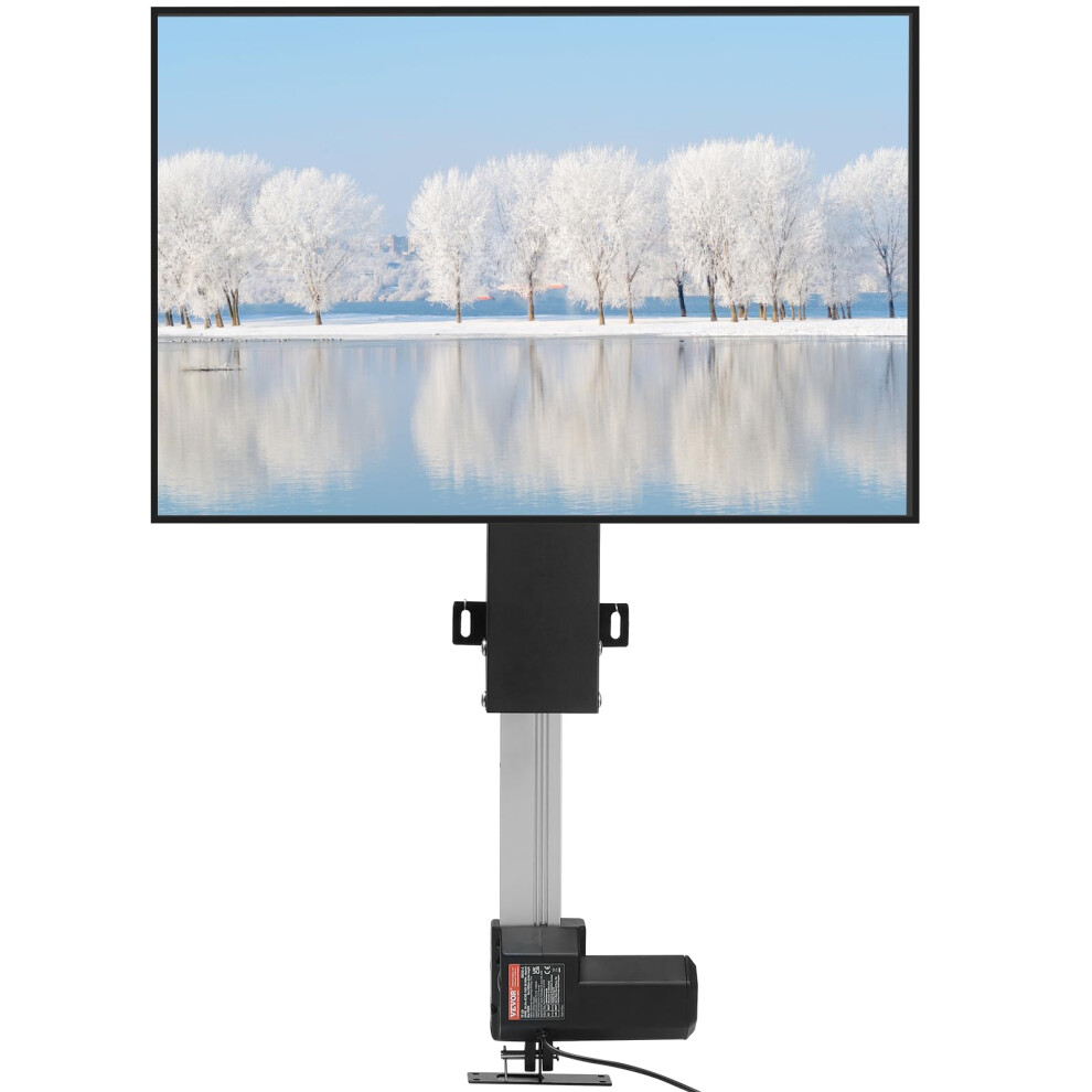 VEVOR Motorized TV Lift Stroke Length Motorized TV Mount with Remote Control Height Adjustable 20500mm Stroke