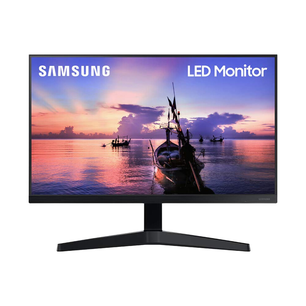 SAMSUNG 27 T35F Series FHD 1080p Computer Monitor  75Hz  IPS Panel  HDMI  VGA DSub  3Sided BorderLess  FreeSync  LF27T350