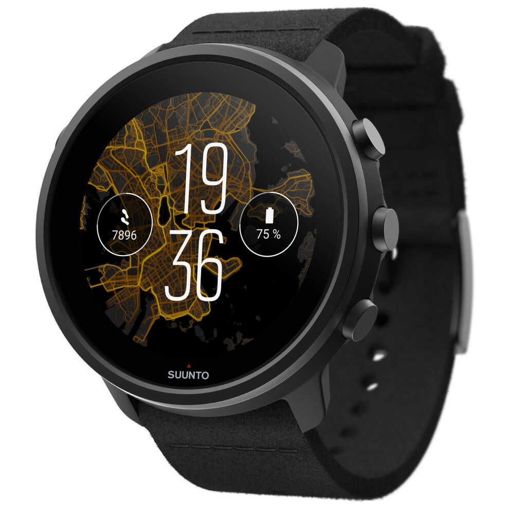 Suunto 7 GPS Sports Smart Watch  Titanium  Matte Black