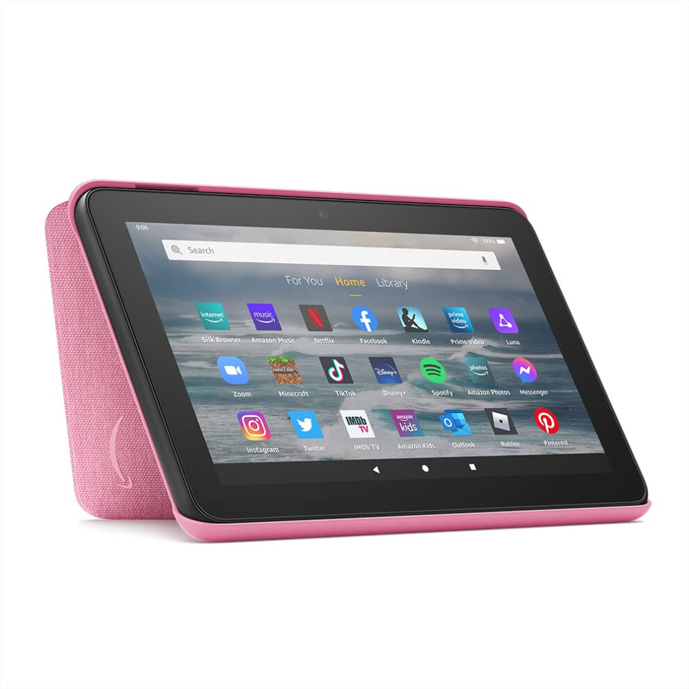 Amazon Fire 7 Tablet Cover Only compatible with 12th generation tablet  2022 release  Rose