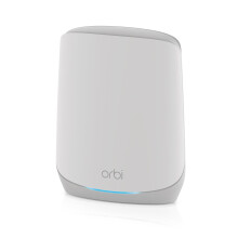NETGEAR Orbi Whole Home TriBand Mesh WiFi 6 Addon Satellite RBS760  Works with Your Orbi WiFi 6 System  Adds Coverage up t