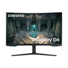 SAMSUNG 32 Odyssey G65B QHD 240Hz 1ms GTG HDR 600 Gaming Hub 1000R Curved Gaming Monitor Black - Refurbished