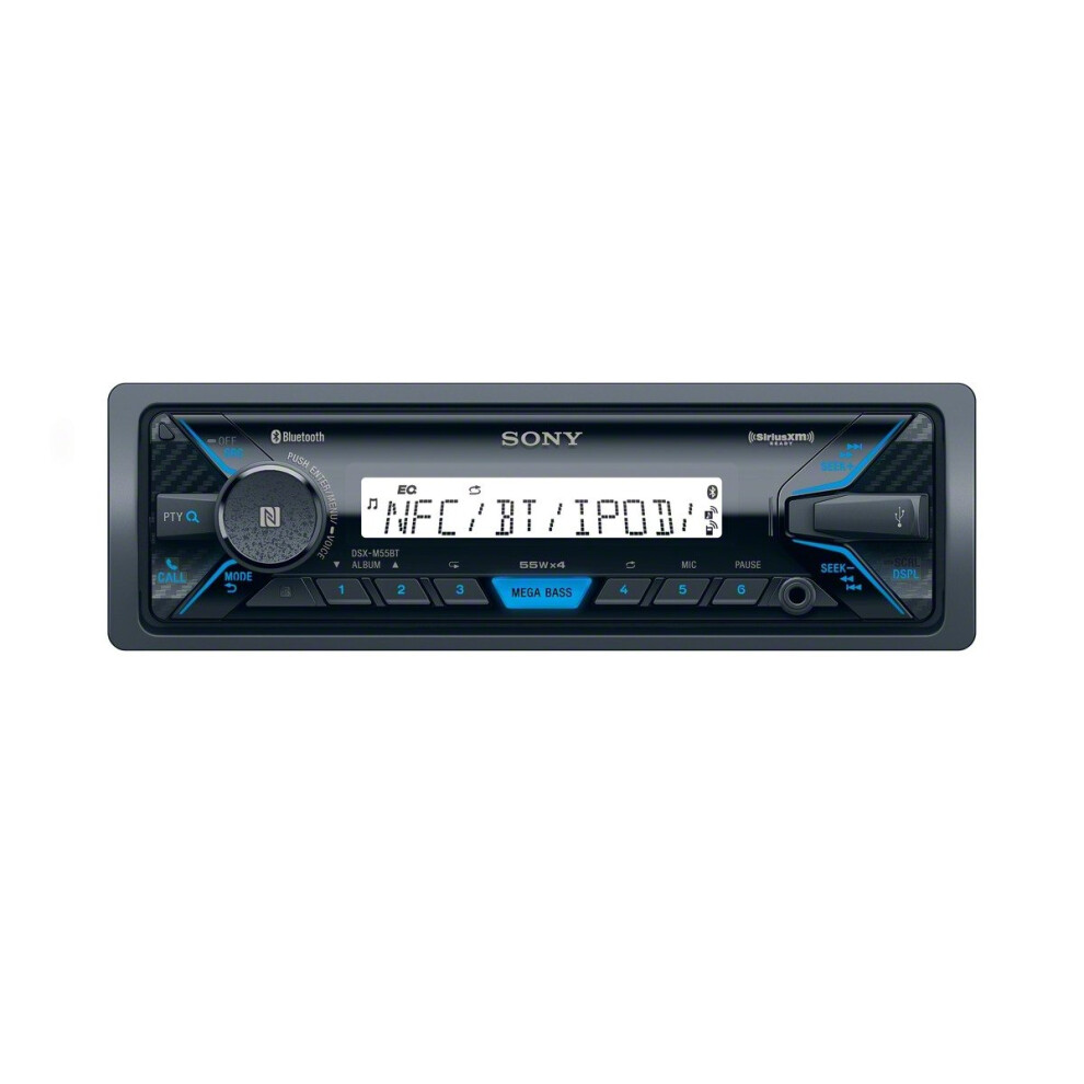 Sony DSXM55BT Bluetooth Marine Digital Media Stereo Receiver SiriusXM Ready  Single DIN