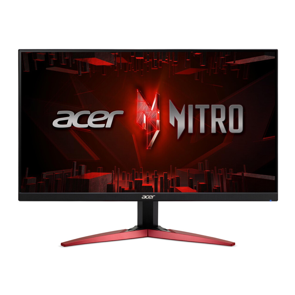 Acer Nitro 245 Full HD 1920 x 1080 PC Gaming IPS Monitor  AMD FreeSync Premium  180Hz Refresh  1ms VRB  HDR10 Support