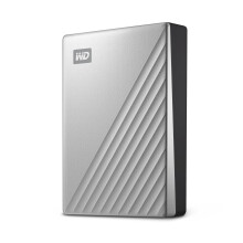 WD 6TB My Passport Ultra for Mac Silver Portable External Hard Drive Backup Software with Defense Against ransomware and Pass