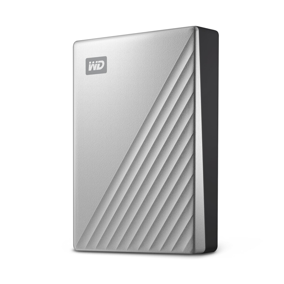WD 6TB My Passport Ultra for Mac Silver  Portable External Hard Drive  Backup Software with Defense Against ransomware  and Pass