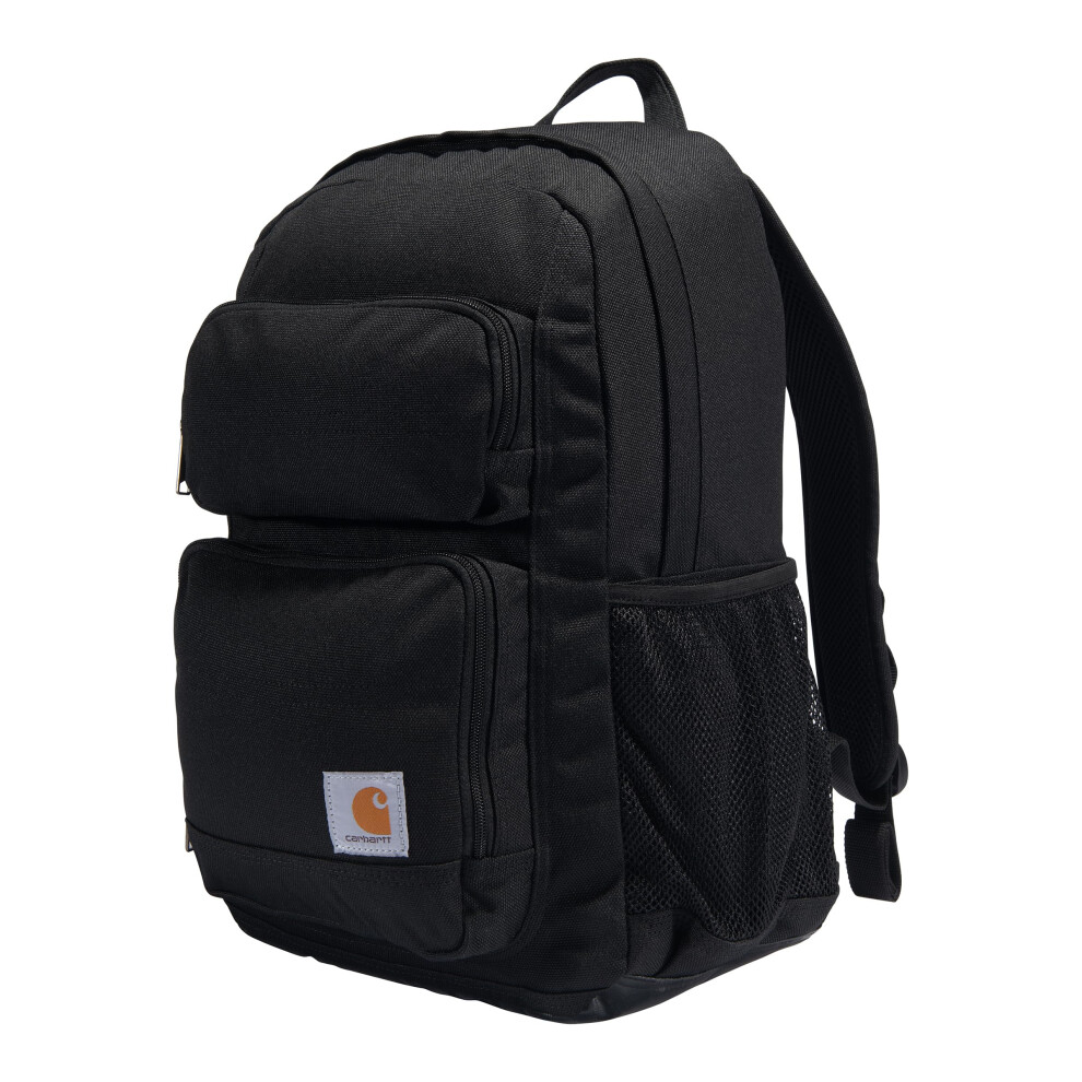 Carhartt SingleCompartment  Durable Pack with Laptop Sleeve and Duravax Abrasion Resistant Base  27L Classic Backpack Black