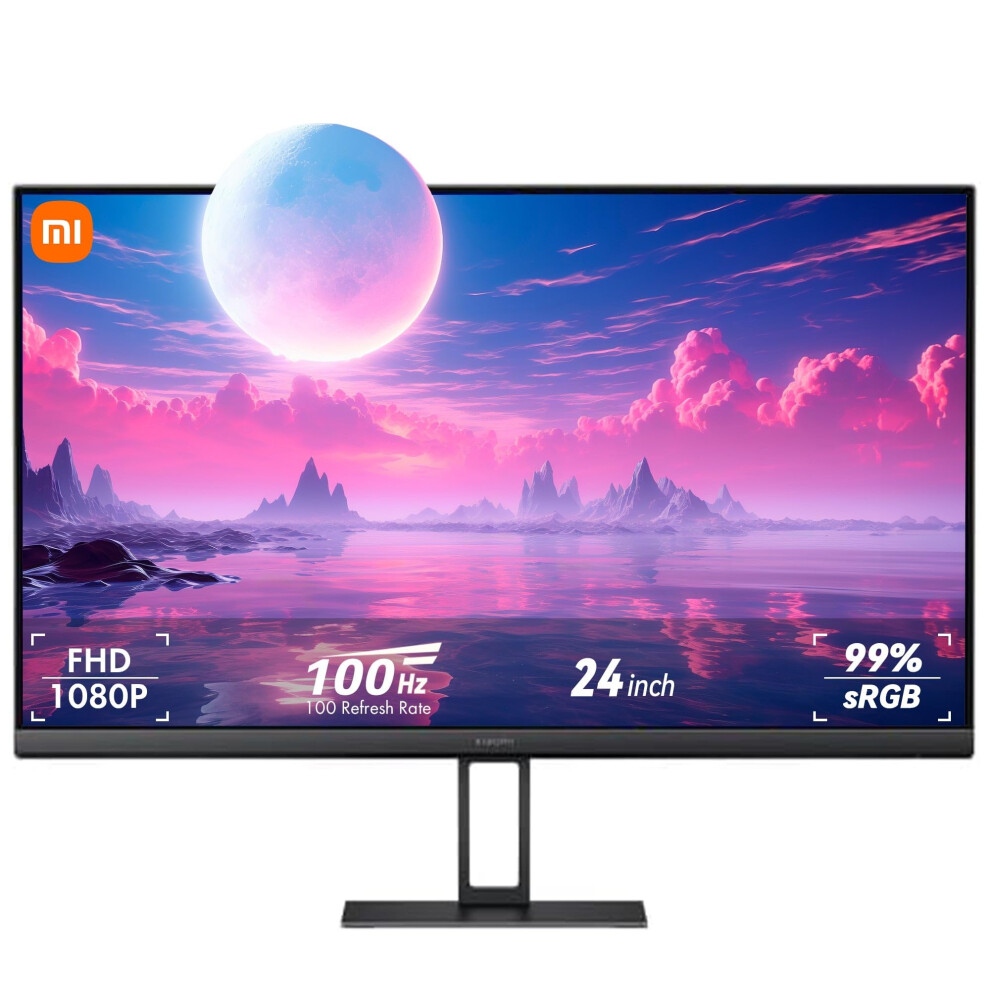 Xiaomi Gaming Monitor A24i 24 Inch 75mm  100Hz  1080p IPS 178 Wall Mount Computer Screen Monitor Desktop Monitor