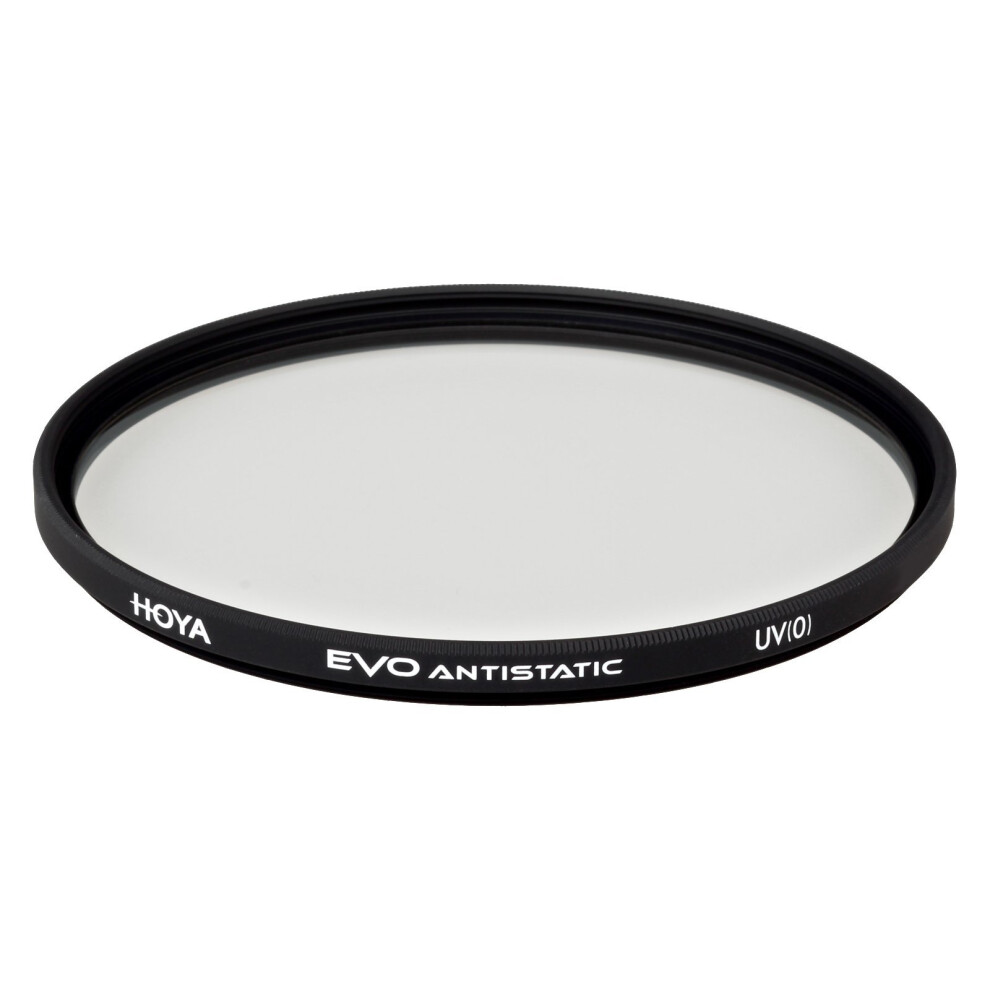 Hoya Evo Antistatic UV Filter  77mm  Dust  Stain  Water Repellent  LowProfile Filter Frame