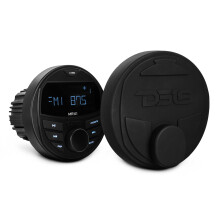 DS18 Hydro MRX1 Marine Radio Headunit LCD Screen Bluetooth IP65 Waterproof Weatherproof AM FM Radio USB 1 Zones 4 Volts Pr