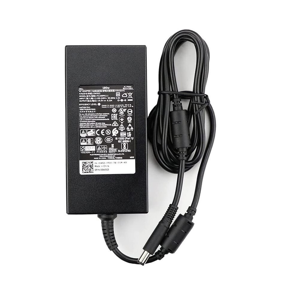 Genuine Dell 180W Replacement AC Adapter for Dell Precision M2800  Precision M4600  Precision M4700  Precision M4800  Precision