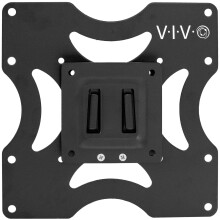 VIVO Basic TV Wall Mount Bracket for 23 to 37 inch Screens Max 200x200mm VESA with Removable Mounting Plate Black MOUNTVW2X2