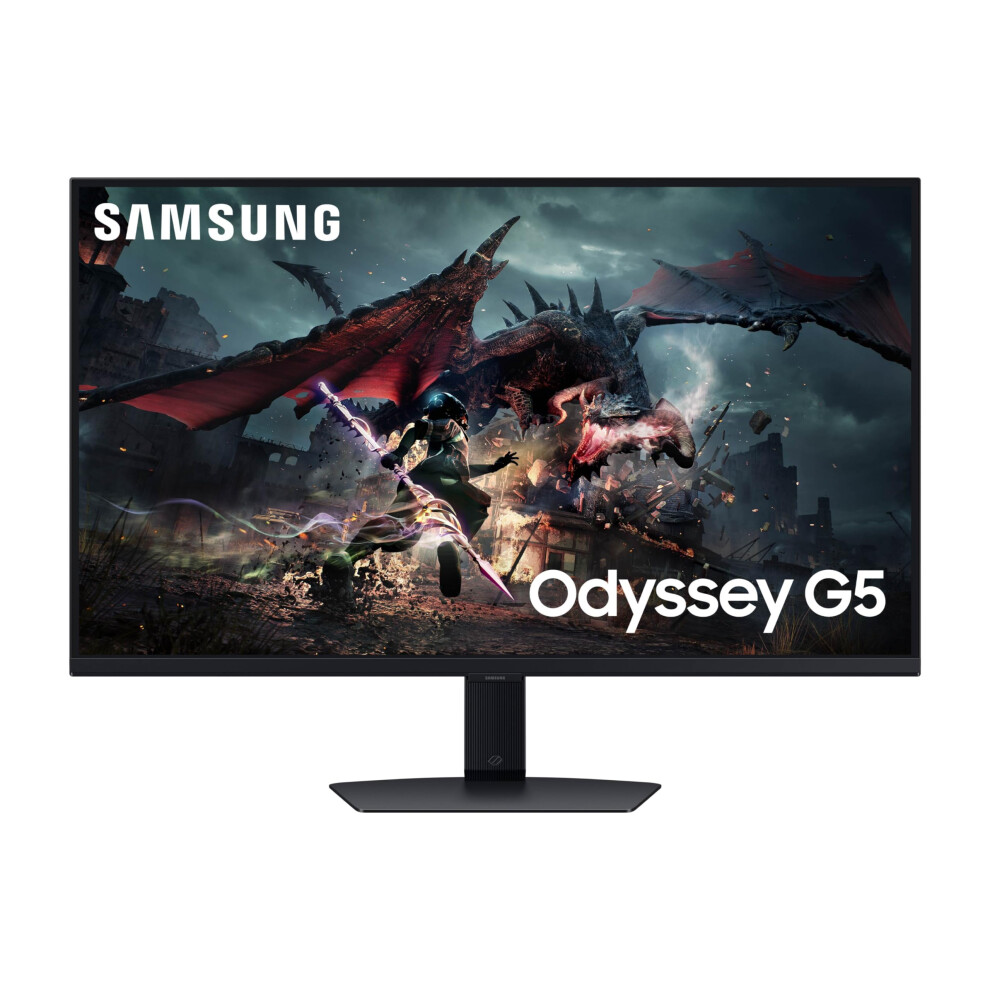 SAMSUNG 32Inch Odyssey G50D Series QHD Fast IPS Gaming Monitor  1ms  VESA DisplayHDR 400  180Hz  AMD FreeSync  Adjustable Stand