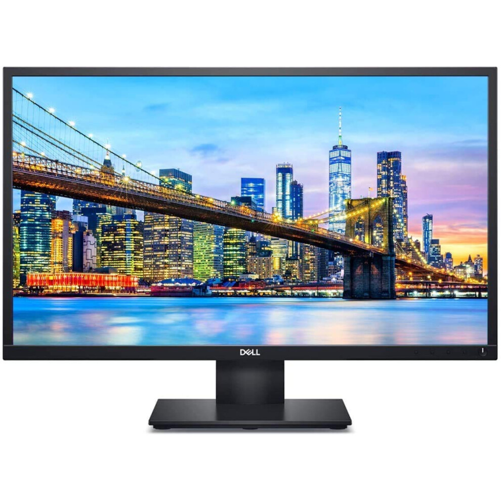 Dell E2420H 24 Inch FHD 1920 x 1080 LED Backlit LCD IPS Monitor with DisplayPort and VGA Ports 25WFD  Black