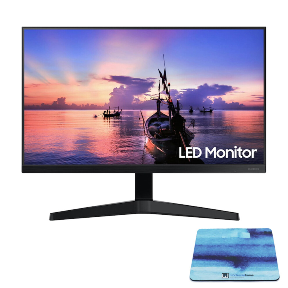 Samsung 27 Inch Monitor  T35F FHD Computer Monitor  1080p LED 75Hz  HDMI  VGA  Borderless  AMD FreeSync  LF27T350FHNXZA with Who