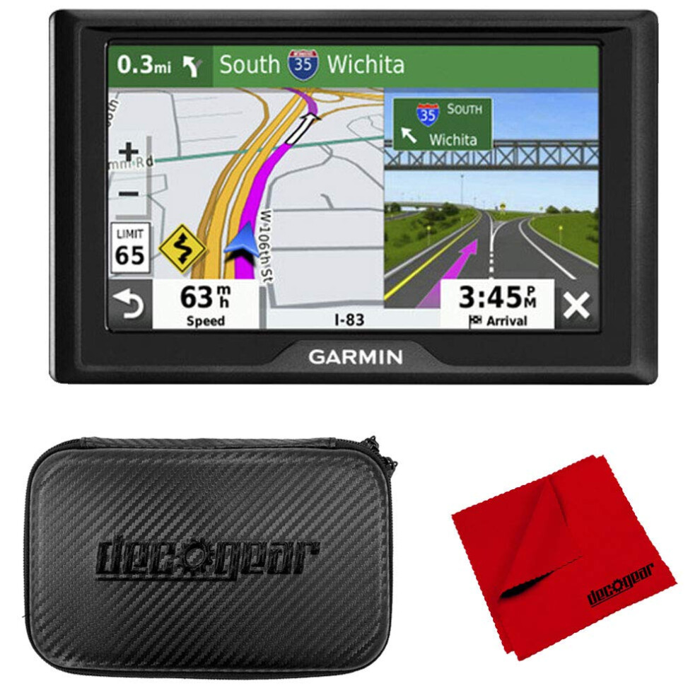 Garmin Drive 52 5 GPS Navigator and 7 EVA Case Bundle 2019 Model