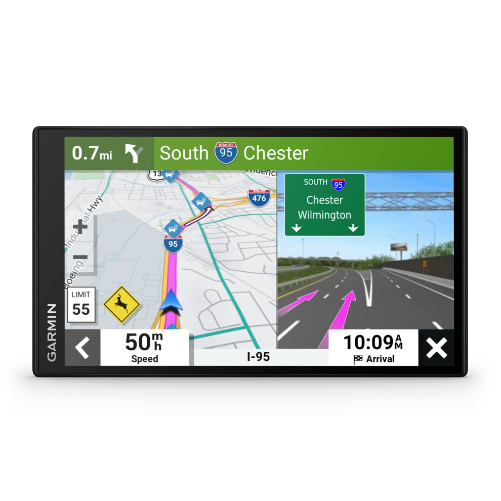 Garmin DriveSmart 86  8inch Car GPS Navigator with Bright  Crisp HighResolution Maps and Garmin Voice Assist Renewed