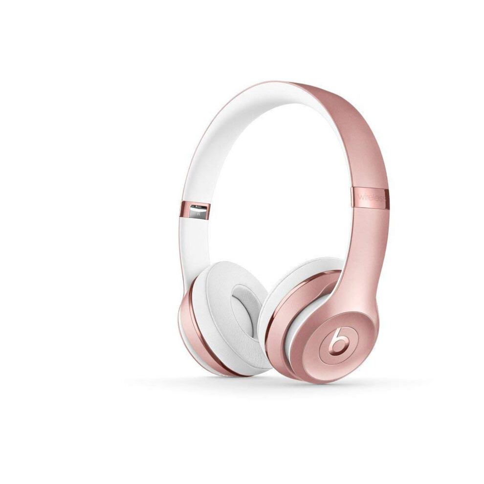 Beats Solo3 Wireless OnEar Headphones  Rose Gold Renewed Premium