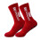 (Red) Tapedesign Grip Socks 1