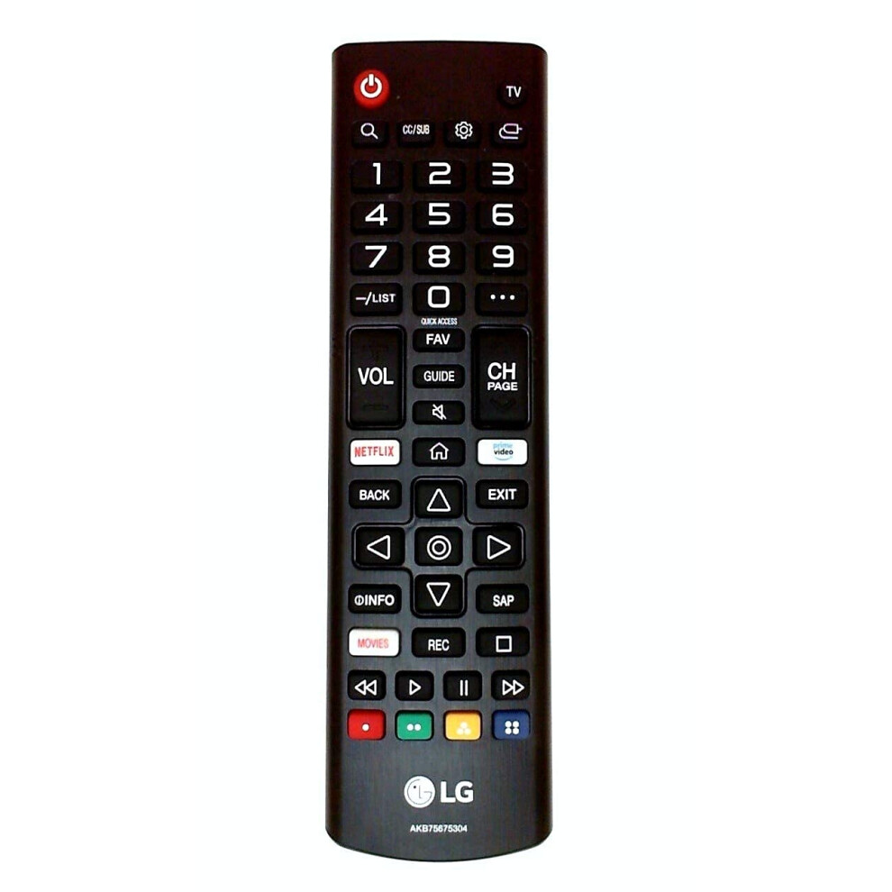 LG OEM Remote AKB75675304 for Select TVs Renewed