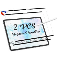 Peslv 2 Πακέτο Μαγνητική Ταινία για iPad Air 6η 13 Ίντσες 2024, Αίσθηση Γραφής Σαν σε Χαρτί