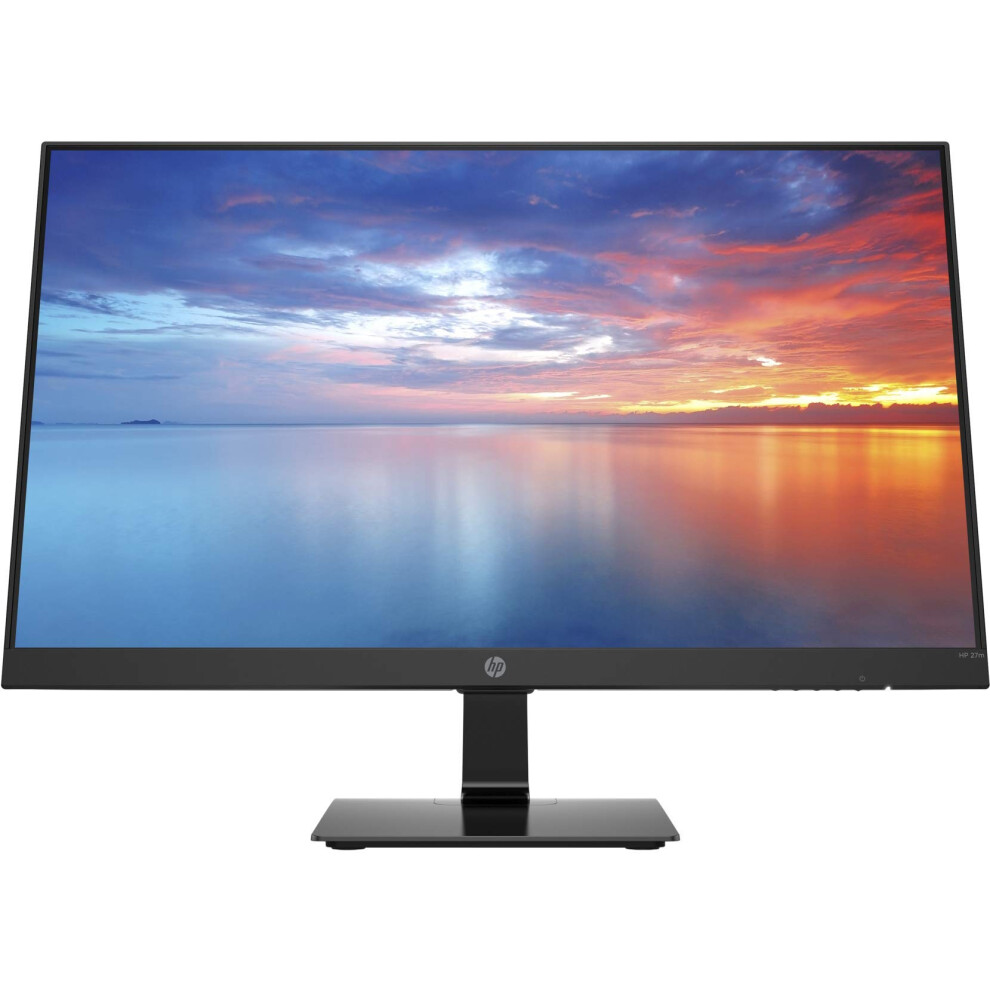 HP 27M 27 169 Full HD IPS LED Monitor  Black