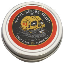 Grave Before Shave Fisticuffs Cigar Blend Starker Halt Schnurrbartwachs 1 OZ. Dose