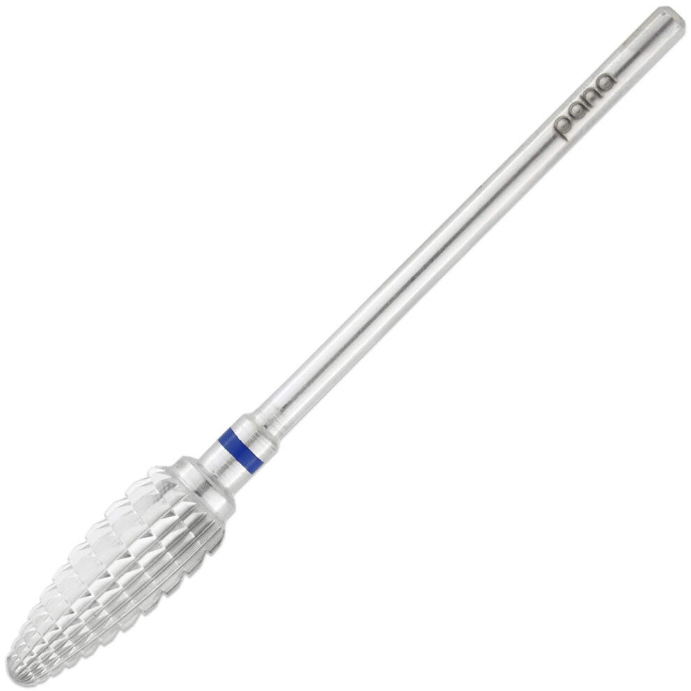Pana Silver 3/32" Safety Bit Nail Carbide Bit - For Electric Dremel Drill Machine (Medium, Large Cone - )