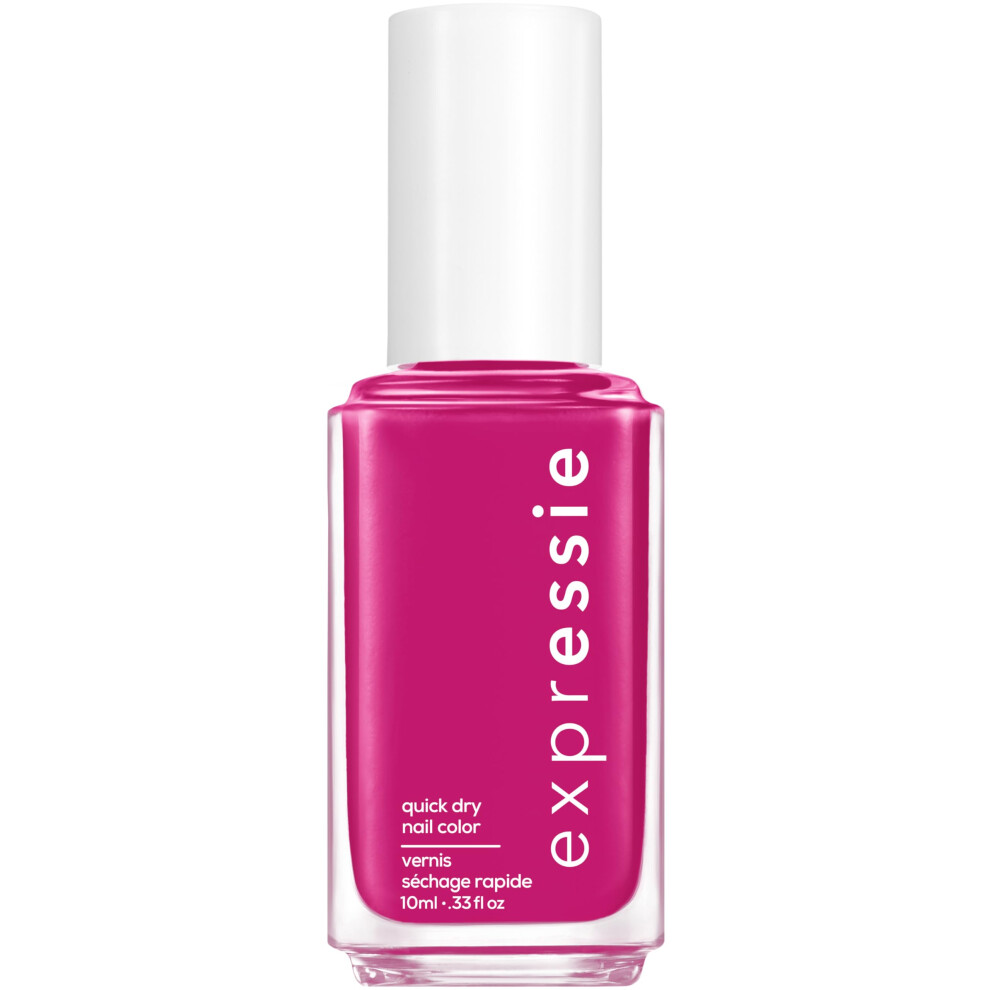 essie expressie quick dry nail polish  vegan  power moves  pink  power moves  033 fl oz