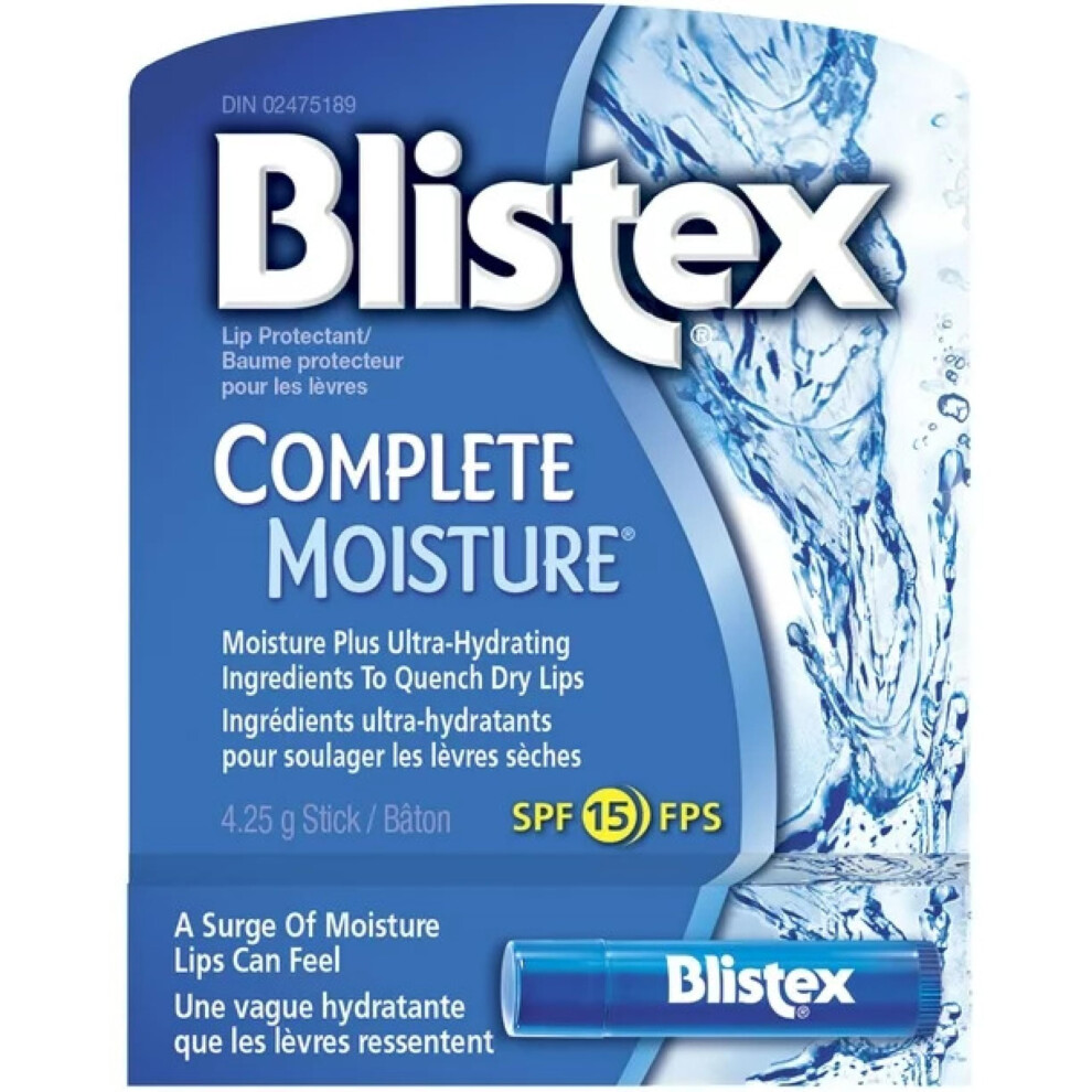 Blistex Lip Balm Complete Moisture  015 oz Bundle of 12