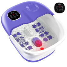 Medical King Voetspa met Verwarming en Massage en Jets Inclusief Afstandsbediening en Pumice Steen