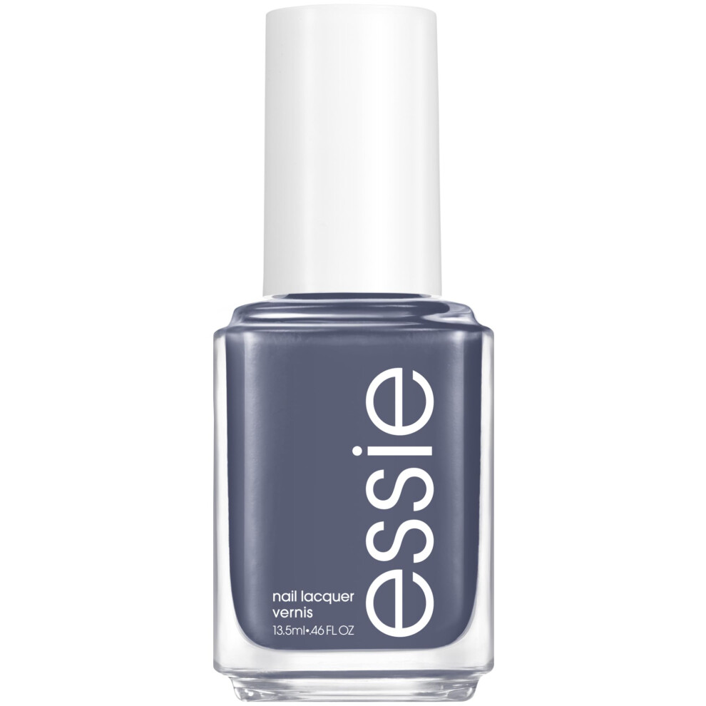 essie Nail Polish  SalonQuality Steel Gray Nail Polish  Vegan  Toned Down  046 fl oz