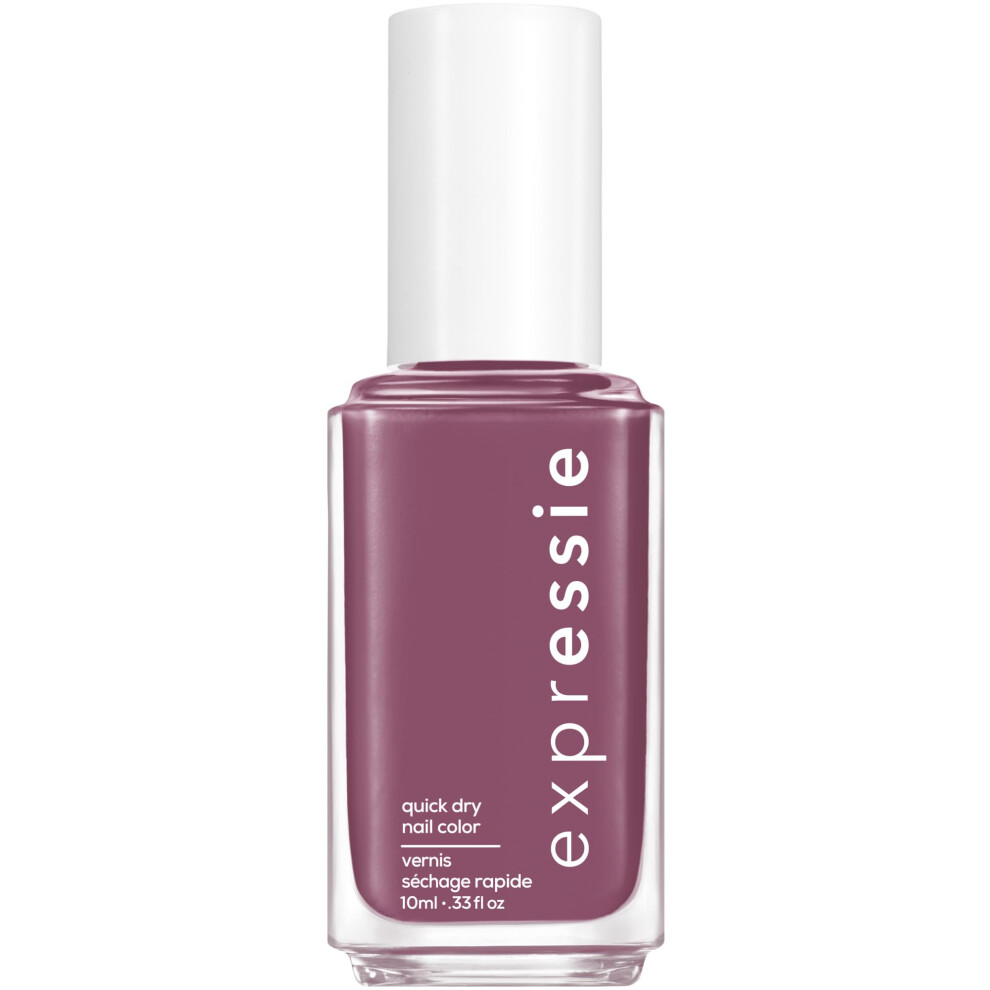 Essie expressie  QuickDry Nail Polish  8Free Vegan  Mauve Purple  Get A Mauve On  033 fl oz