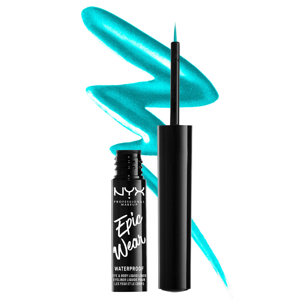 Debenhams Teal Metal Epic Wear Metallic Liquid Liner In - Image 8