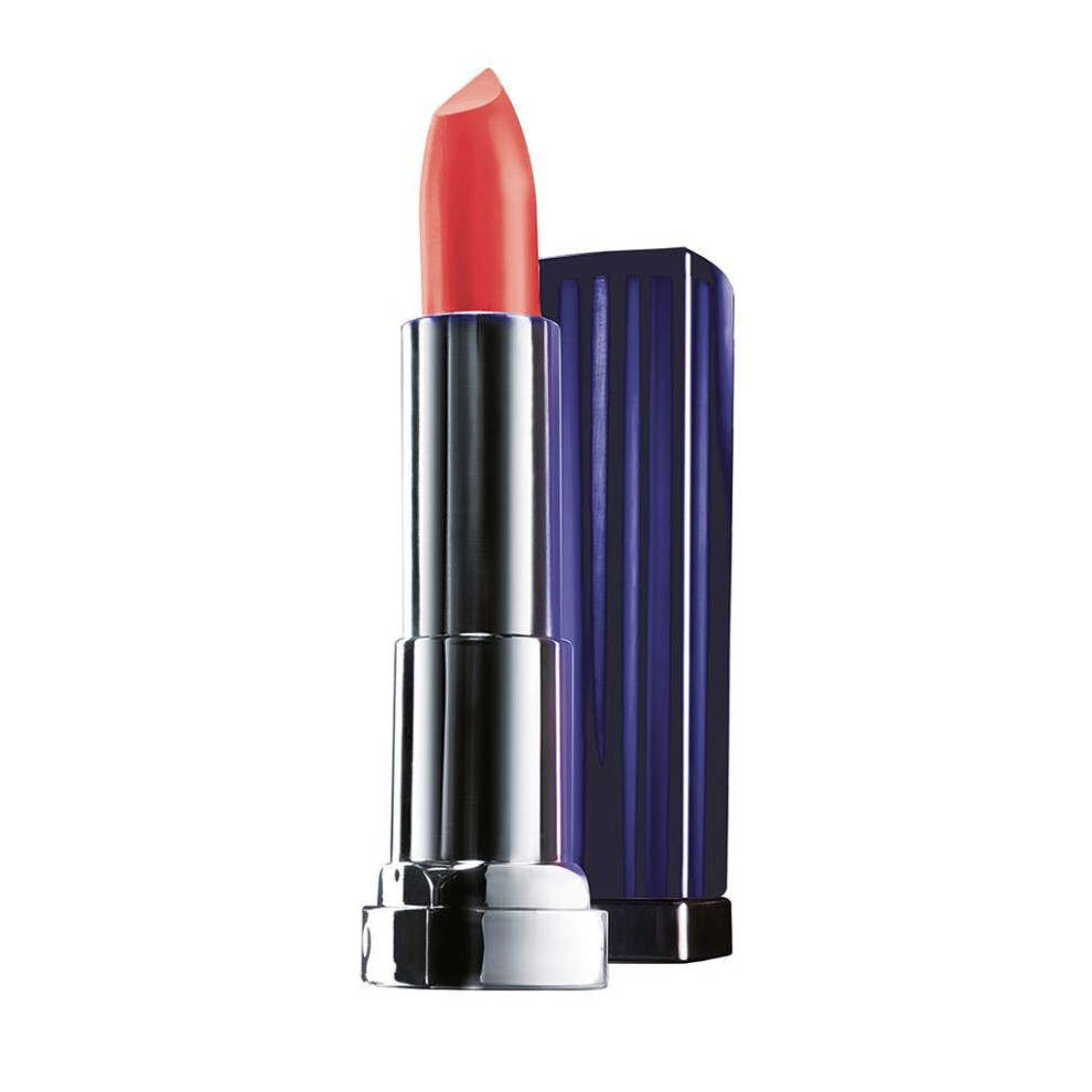 MAYBELLINE New York Color Sensational Orange Lipstick Matte Lipstick  Orange Danger  015 oz  1 Count