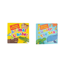 Pack Of 2 Baby Bath Books Educational Number Letters Stimulating Sensory