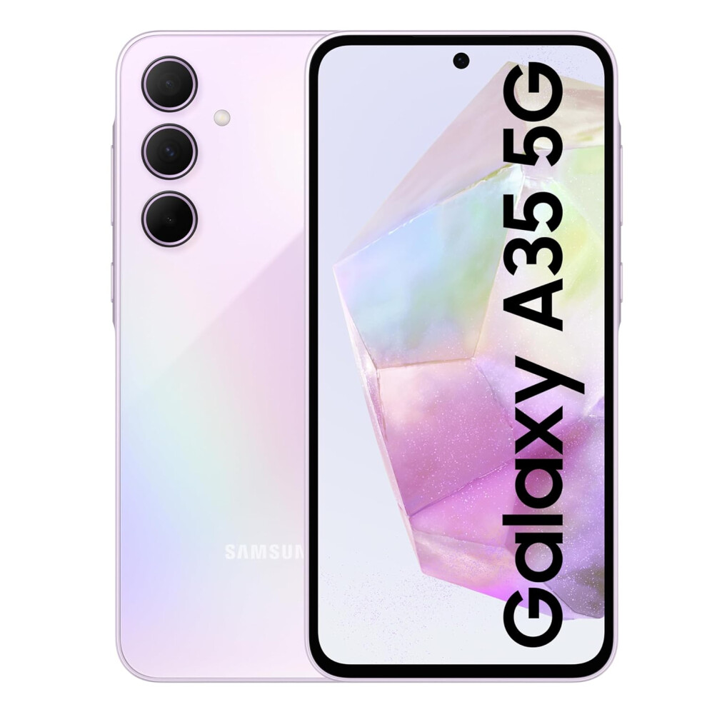 Samsung Galaxy A35 (A3560 DS) (128GB+8GB, Awesome Lilac)