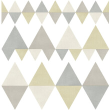 A Street Prints Stylish Triangle Grey Beige Wallpaper Modern Paste The Wall