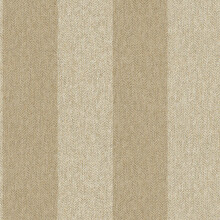 Crown Harris Tweed Herringbone Stripe Natural Wallpaper Luxury