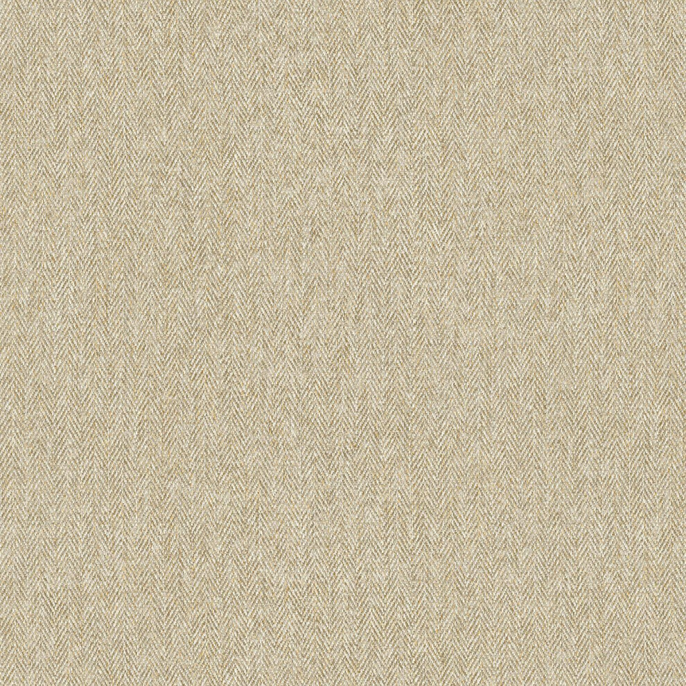 Crown Harris Tweed Herringbone Texture Natural Wallpaper Luxury Fabric Effect