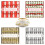 32 Mini Christmas Crackers Saucer Breakfast Crackers Silver Gold Red 1