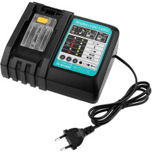 Replacement Charger Dc18rc Rapid Charger With Led Display 14.4 V And 18 V Batteries 3a Battery Tool Charger For Makita (eu Plug),versailles