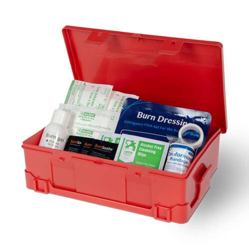CLICK MEDICAL BURNS CARE KIT RED